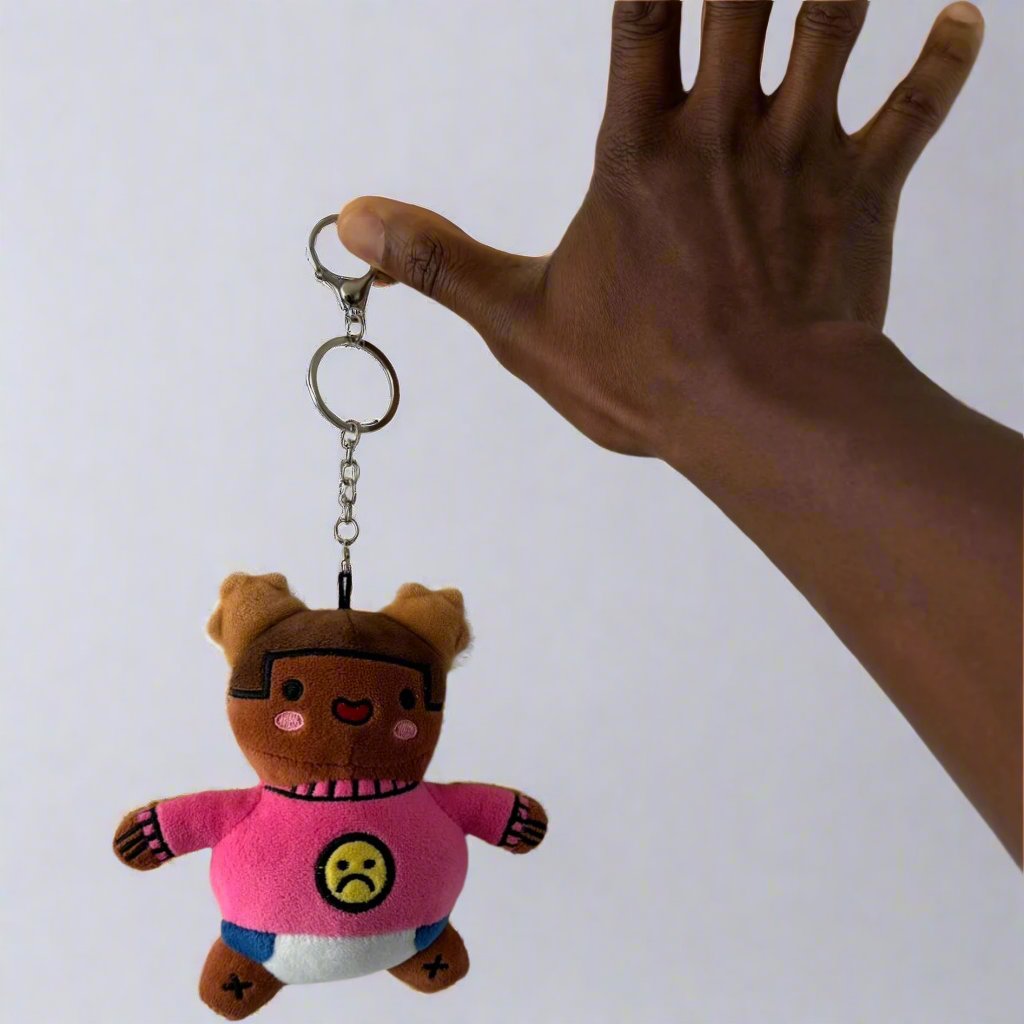 Buff Baby KEYCHAIN (PINK)