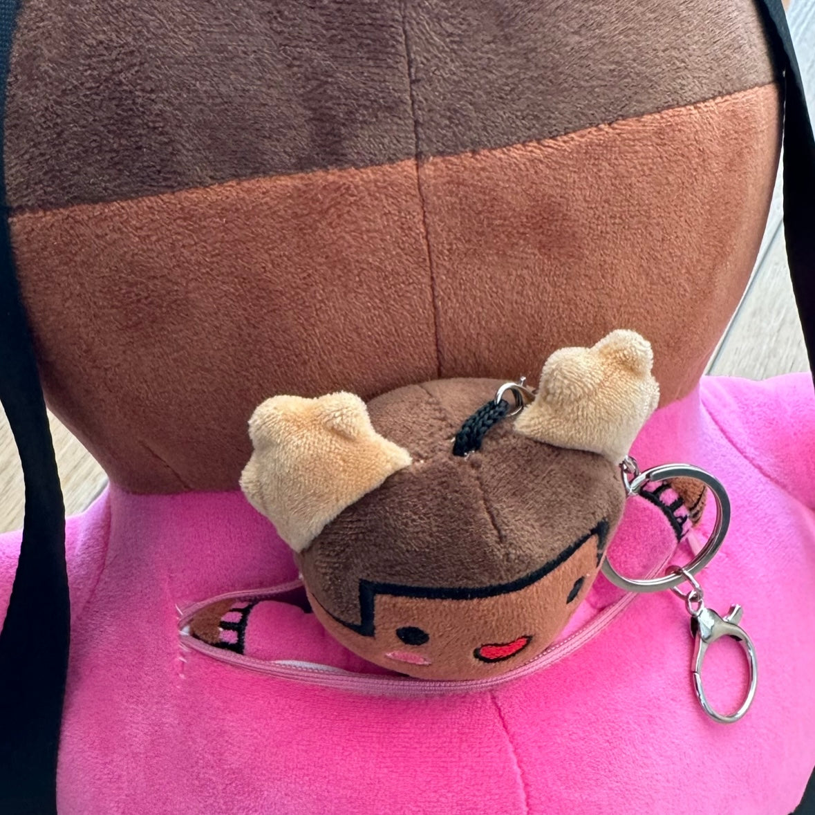 Buff Baby KEYCHAIN (PINK)