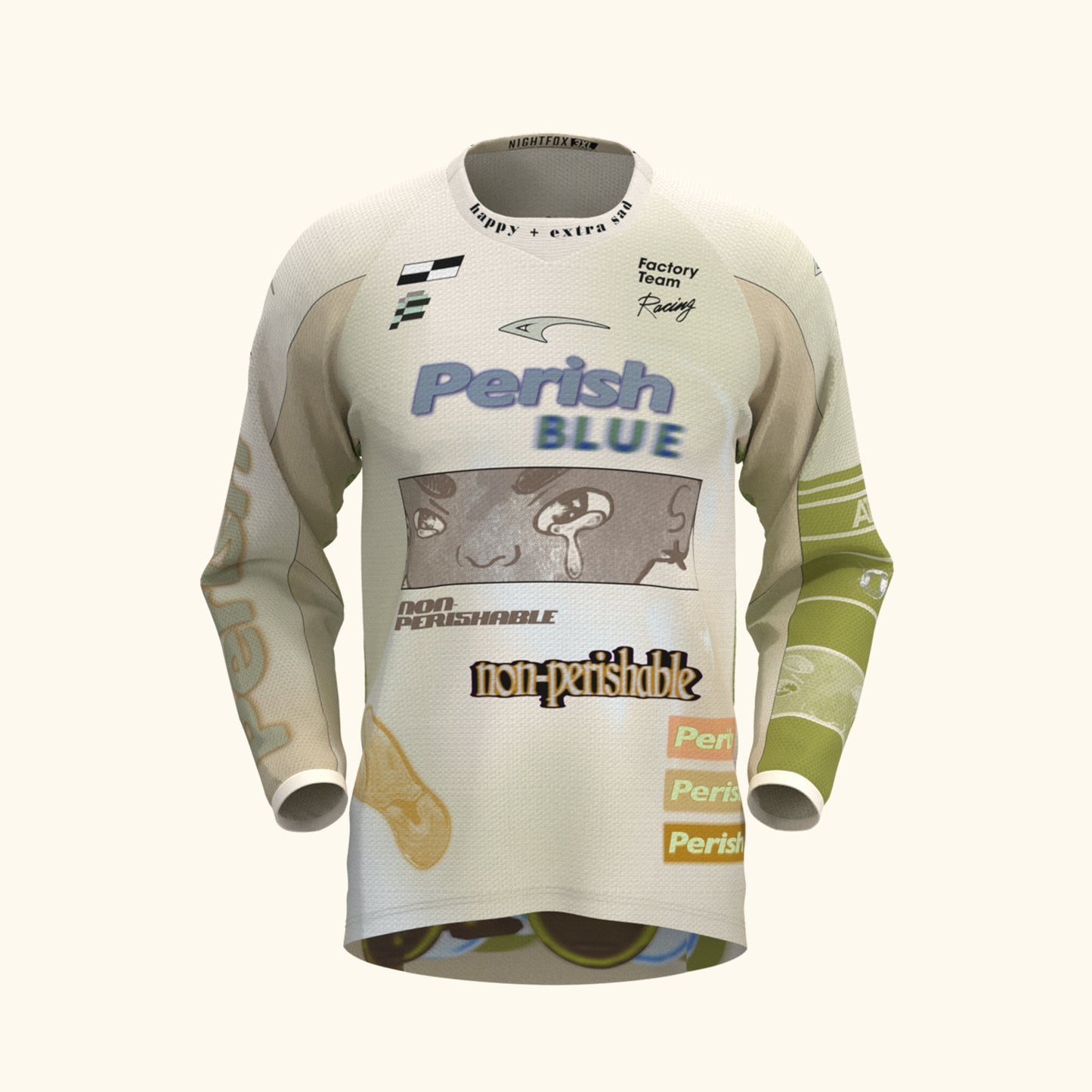 Perish Blue BMX Racing Jersey