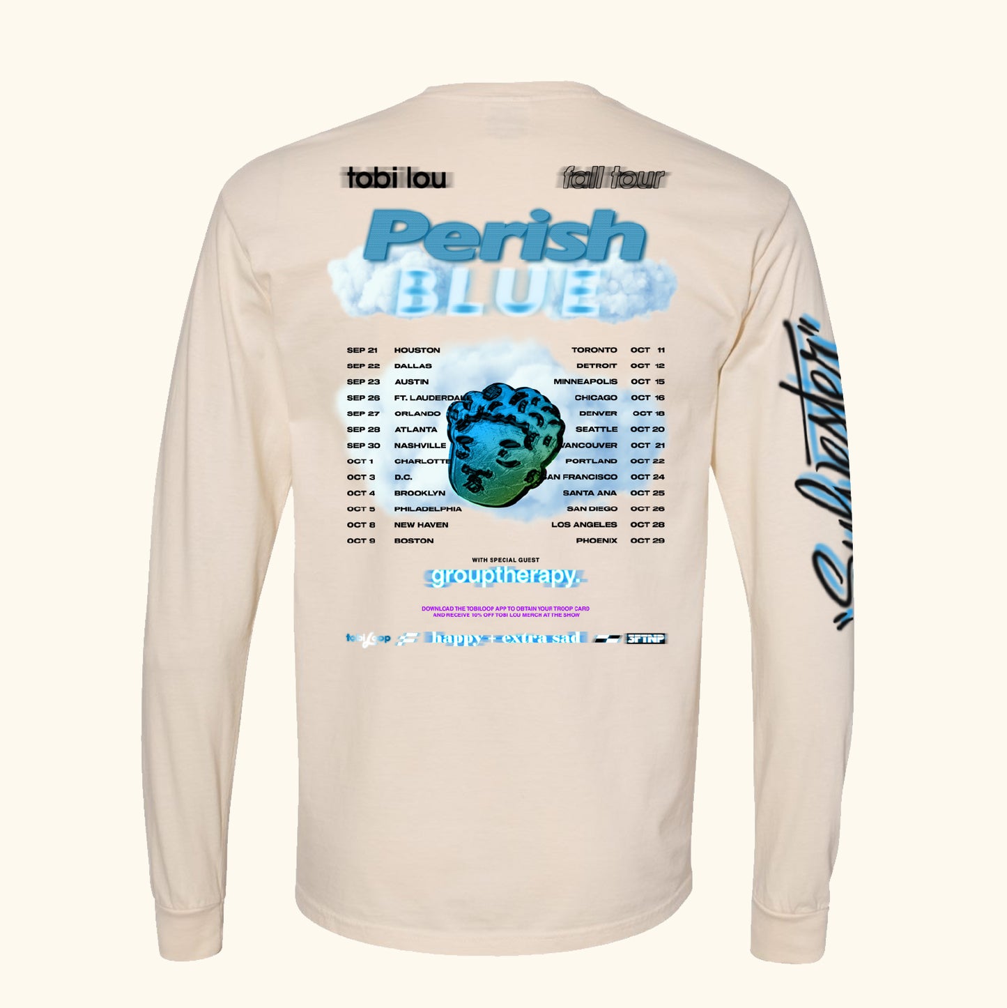 Scuba Sylvie Long Sleeve Tour Tee
