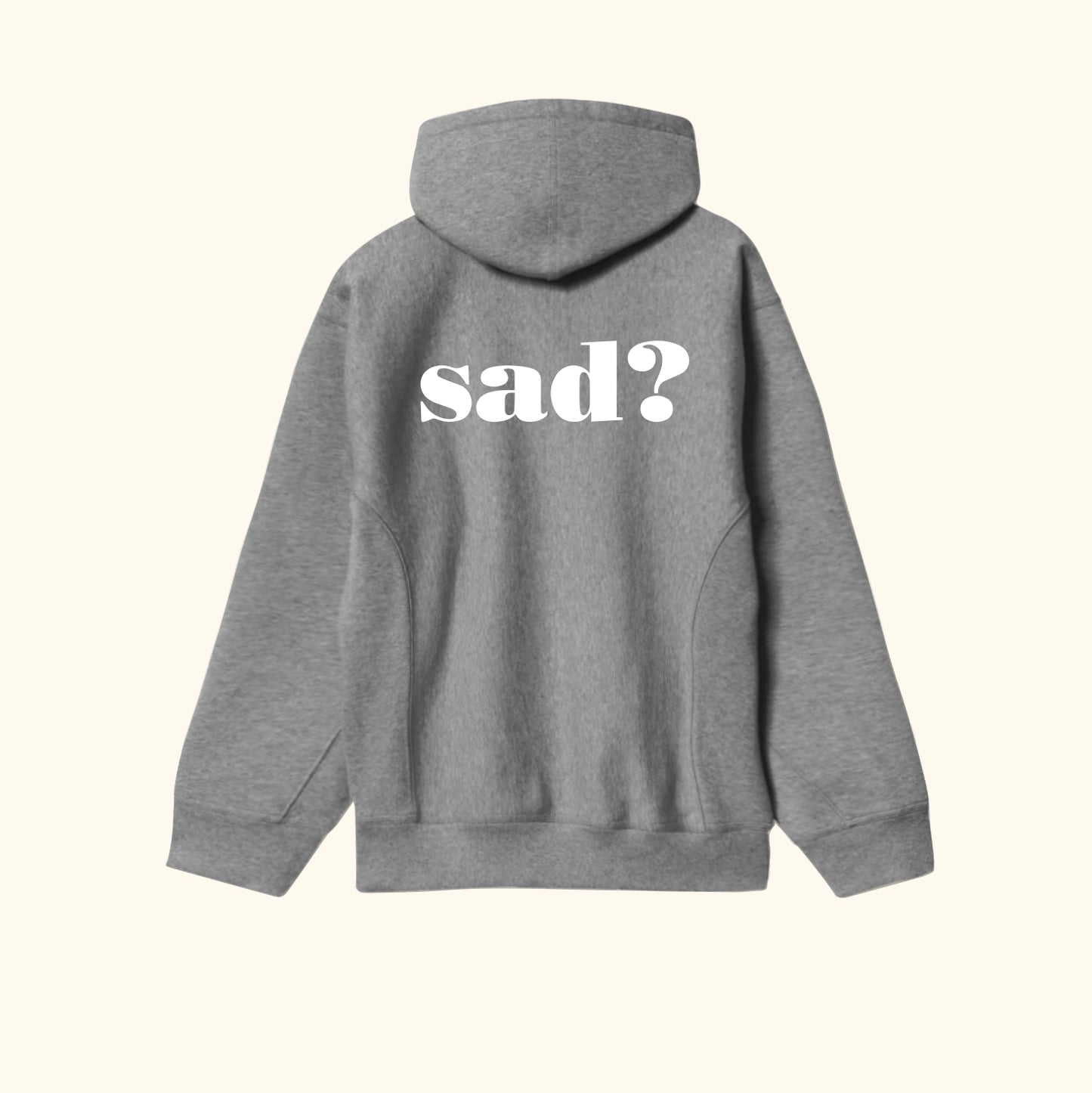 Happy+Extra Sad Grey Tour Hoodie