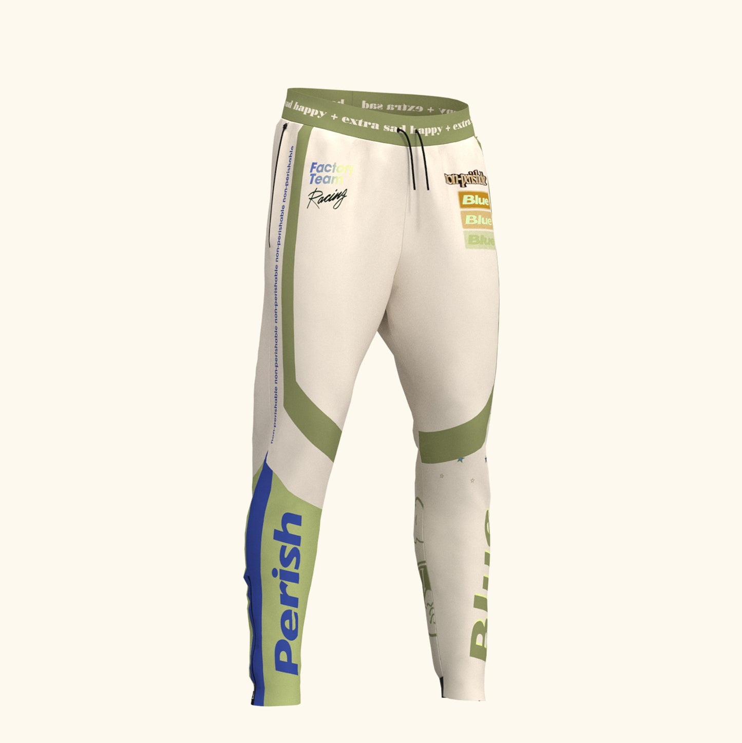 Perish Blue BMX Racing Pants
