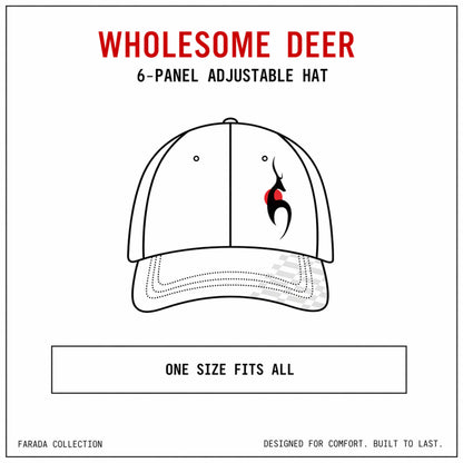 FARADA Wholesome Deer 6-Panel Hat