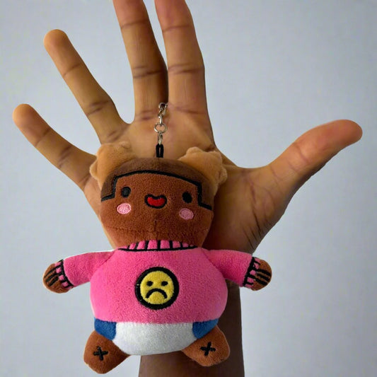 Buff Baby KEYCHAIN (PINK)
