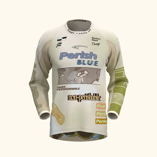 Perish Blue BMX Racing Jersey