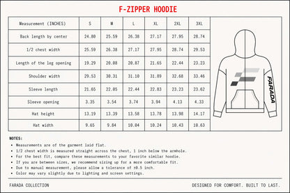 FARADA F-Zipper Hoodie