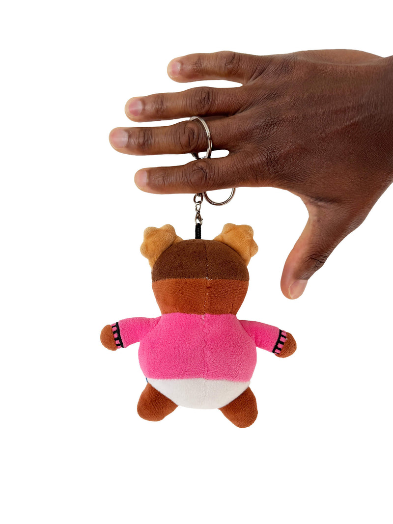 Buff Baby KEYCHAIN (PINK)