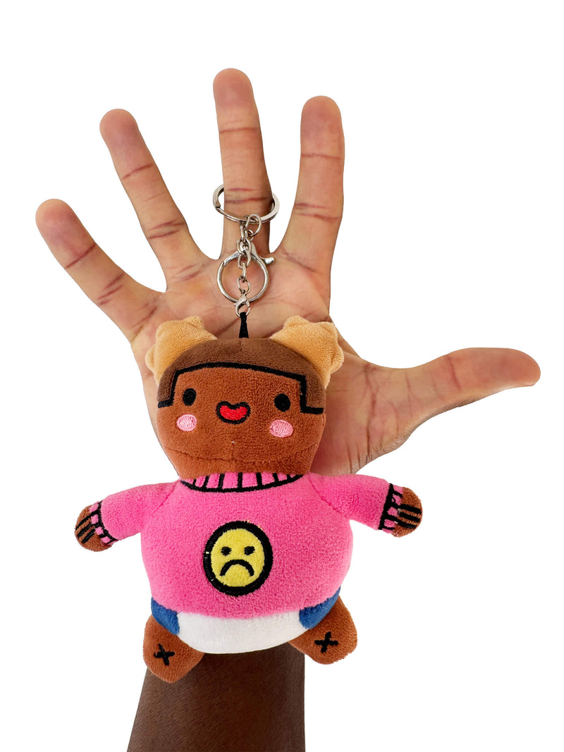 Buff Baby KEYCHAIN (PINK)