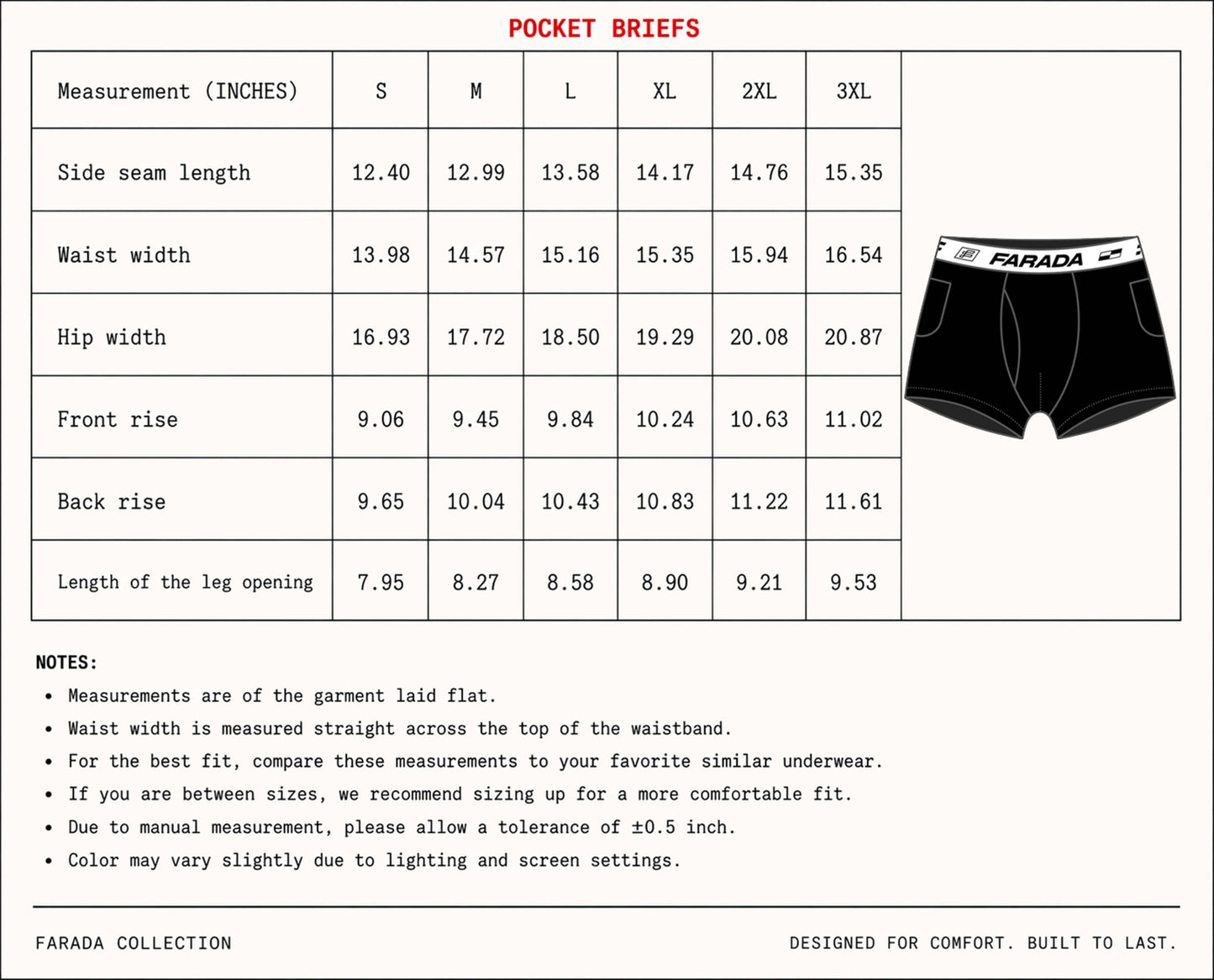 FARADA Pocket Boxer Briefs